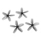 thumbnail image 4 of Hélices de avión, 2 pares de hélices para hélices de cuadricóptero, alas de dron diseñadas para el futuro, 4 of 14