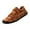 Brown, variant on AnuirheiH Men's Shoes Leisure Lazy Man Covered Mountaineering Shoes Light Sports Travel Shoes