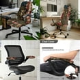 thumbnail image 2 of Xoenoiee Deer Camo American Flag Print Computer Office Chair Cover with Armrest Pad Covers, Soft Fit Universal Desk Rotating Chair Slipcovers Washable Anti-Dust Chair Protector Cover, L, 2 of 6