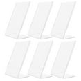 thumbnail image 1 of Miangastore 6pcs Acrylic Photo Frame Acrylic Photo Display Frame Photo Holder Picture Display, 1 of 9