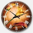 thumbnail image 1 of DesignArt Zantedeschia Aethiopica Large Wall Clock, 1 of 2