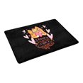 thumbnail image 2 of MKHERT Cute Cat with Valentine's Day Quotes I Love You More Than Coffee Doormat Rug Home Decor Floor Mat Bath Mat 23.6x15.7 inch, 2 of 3