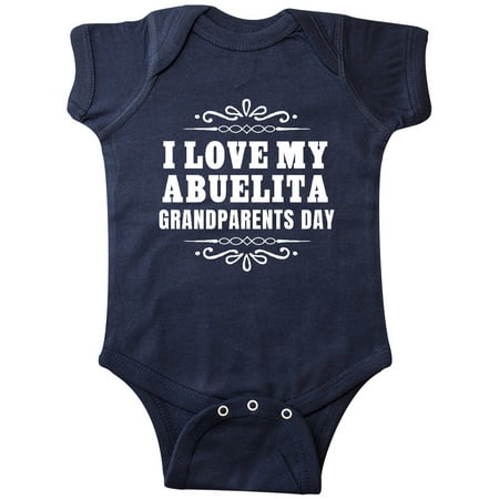 

Inktastic Grandparents Day I Love My Abuelita Gift Baby Boy or Baby Girl Bodysuit
