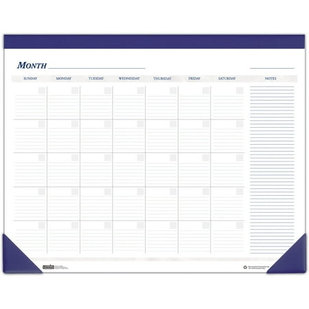 Wildlife Desk Pad Calendar - House of Doolittle Nondated Calendar Desk Pad