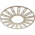 thumbnail image 2 of 36"OD x 13 1/8"ID x 3/8"T Hale Wood Fretwork Pierced Ceiling Medallion, Red Oak, 2 of 3