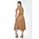 thumbnail image 3 of Vestido camisero de lino Roman Fashion /Tallas Extras 2107 (Cafe) cafe 42, 3 of 6