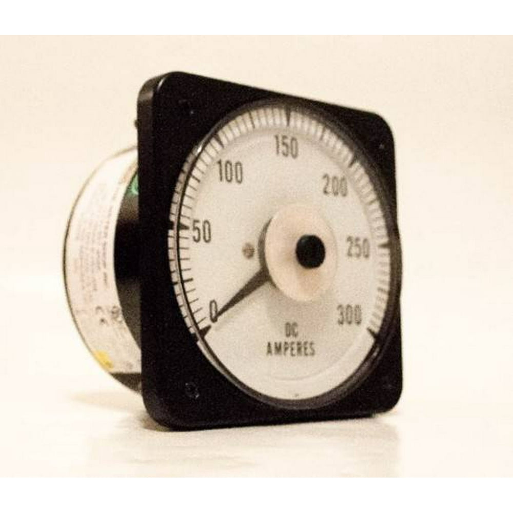 New Crompton Instruments 07705AAEYRXSM 0300 DC Ammeter NIB