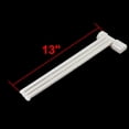 thumbnail image 2 of Unique Bargains Kitchen Bathroom Plastic Swing 3 Arms Towel Hanger Holder White 13' Long for Home Essential, 2 of 6