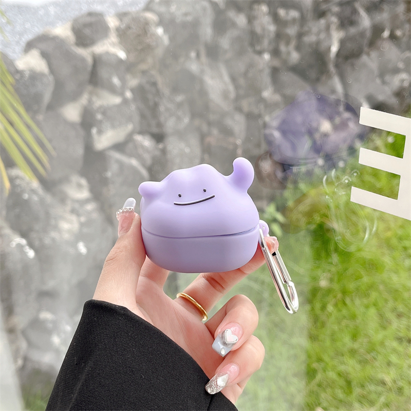 Cute 3D Mutant Weird Headphone Case For Samsung Galaxy Buds 2 Pro With Keychain Silicone Case For Bud 2 Anti-fall All bag Cover A For Buds 2 Pro