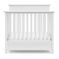 thumbnail image 4 of Storkcraft Petal Mini 4-in-1 Convertible Baby Crib with Mattress, White, 4 of 11
