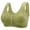 Green, variant on Posture Bras for Women! Women's Fashionable and Casual Front Button Anti Sagging Back Shaping and Bra without Wires Front Hook Bras for Women Hot Pink 40
