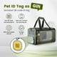 thumbnail image 2 of Transportín para mascotas Pawaii TSA Airline aprobado por la TSA para gatos de 6 kg con etiqueta de identificación, 2 of 9