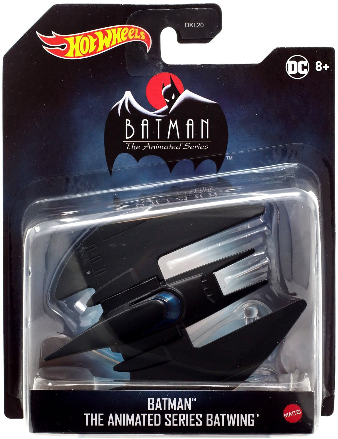 HOT WHEELS 80 YEARS BATMAN THE ANIMATED SERIES BATWING 1:50 SCALE 2 