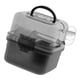 thumbnail image 3 of Jaula para hámster, caseta transpirable, estuche de transporte, jaula transparente para animales pequeños Negro, 3 of 9