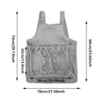 thumbnail image 3 of Versatile Adjustable Front Pet Backpack for Cats and Small Dogs Comfortable Portable Tote with Shoulder Straps, 3 of 8