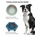 thumbnail image 3 of Interactive Slow Feed Dog Bowl Puzzle Feeder for Puppy and Adult Dogs Pet Food Dish Feeding Solution, 3 of 3
