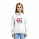 thumbnail image 2 of Moonsky Sudadera con capucha y cordón HUNTRX, estampado de grupo de chicas coreanas, jersey corto, suave y cómodo, top de manga larga para primavera y otoño. Blanco 140, 2 of 5