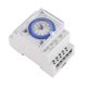 thumbnail image 2 of Mechanical Timer Switch Sul181d 96 On/off Per Day Time Set Range 15 Mins Timer Mechanical 24h Timer, 2 of 5