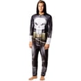 thumbnail image 1 of Briefly Stated - Disfraz completo de Punisher para hombre, color negro, pequeño, 1 of 1