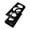Black, variant on 3D Printed Bathroom Organizer with Triple Slots Mouth Care Products Holder