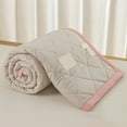 thumbnail image 2 of Bubble Weave Quilt 59x39in Washable Air Conditioning Cover Lightweight Summer Bedspread Cooling Technology Gray, 2 of 6