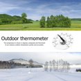 thumbnail image 1 of Medidor de temperatura de puntero de termómetro de ventana autoadhesiva circular para exteriores Sywqhk Para estrenar, 1 of 2
