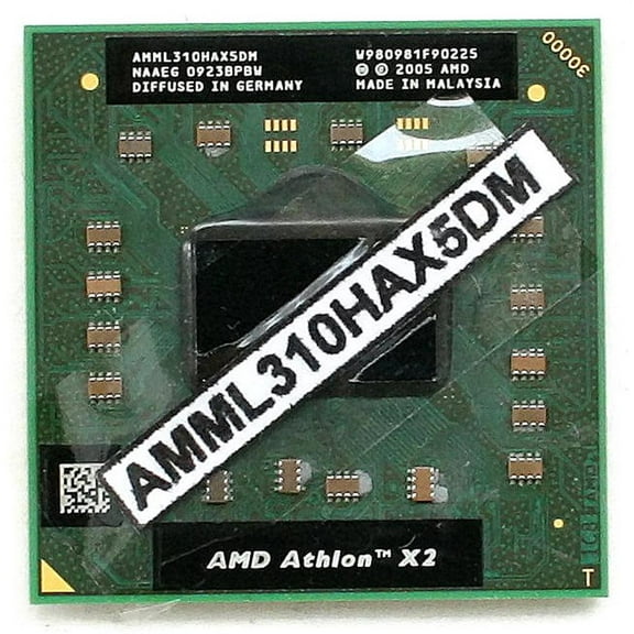 Cpu amd athlon x2 amml310hax5dm naaeg 0923bpbw