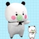 thumbnail image 5 of Peluche Bubu Dubu, oso panda para niños, muñeco de peluche, almohada, sofá, decoración, precioso juguete para dormir para bebés, regalo de recuerdo para niños, 5 of 5