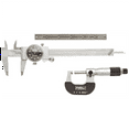 thumbnail image 3 of Fowler 72-229-711 Measuring Caliper Micrometer Mechanics Set, 3 of 3