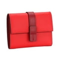 thumbnail image 2 of pitrice Leather Women Purse Rectangular Replacement Trifold Solid Color Stylish Card Holder Wallet Notecase Birthday Gift Red, 2 of 9