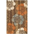 thumbnail image 2 of SAFAVIEH Blossom Heidi Floral Flowers Wool Runner Rug, Brown/Multi, 2'3" x 8', 2 of 10