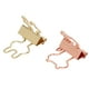 thumbnail image 3 of 100 Uds Clips de carpeta fuerte fuerza de sujeción resistente al óxido Clips de carpeta de conejo de Metal Clips de carpeta de gato para oficina, 3 of 8