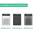 thumbnail image 5 of MR5866 Air Filter Replacement, Compatible with MORENTO MR5866 Air Purifier, 3-in-1 H13 True HEPA Filter and Activated Carbon Filter, 2-Pack, 5 of 5