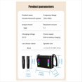 thumbnail image 3 of Subwoofer Wireless Bluetooth Speaker Colorful Light Portable Family Party Karaoke Machine with 2 Microphones Stereo, 3 of 8