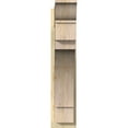 thumbnail image 2 of Ekena Millwork 8"W x 30"D x 38"H Merced Rough Sawn Traditional Outlooker, Douglas Fir, 2 of 4