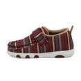 thumbnail image 3 of TWISTED X Infant Hooey Driving Moc Casual Shoes, Color: Mauve Serape, Size: 2, Width: M, 3 of 6
