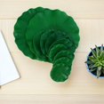 thumbnail image 4 of OUNONA 10Pcs Lightweight Artificial Lotus Leaves Green Floating Pond Decoration, 4 of 6