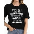 thumbnail image 1 of Comfortable Fashionable Women's Chic T-shirt - Casual Short Sleeved Round Neck Daily Wear Top Tee For Adult, Men, Women, Teen, Teenager, Adolescent, Youth, 1 of 4