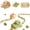 Yellow, variant on Snake Game Remote Control, Rechargable Wireless Remote Control Snake with Fun Music Play