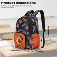 thumbnail image 6 of Jeiento Basketball Large Capacity 17 Inch Book Bag Set 4-Piece Lunch Bag Pencil Case Water Bottle Holder Lightweight School Backpack for Boys Girls Teenagers Back to School, 6 of 7