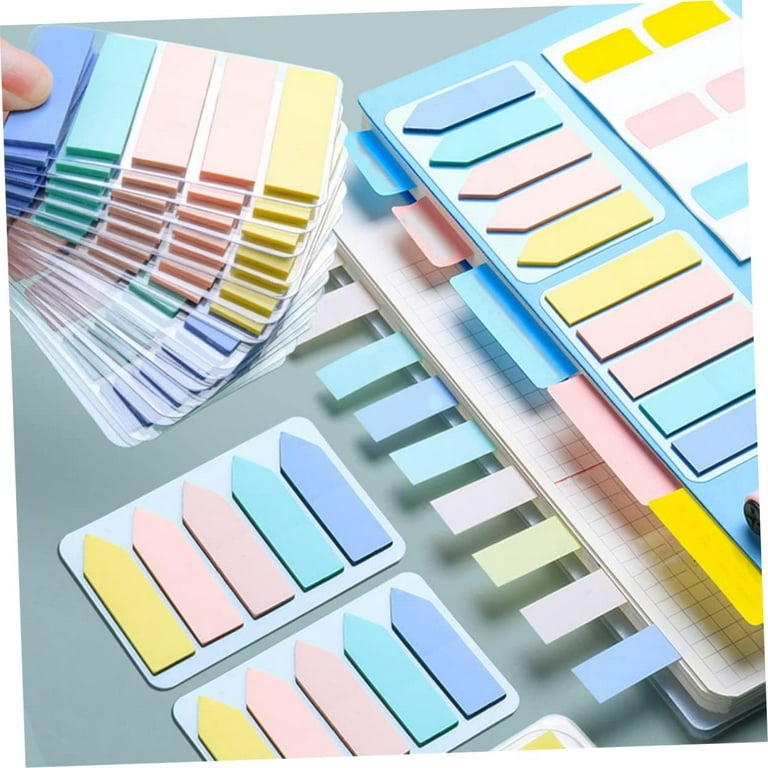 700pcs Index Stickers Tabs for Annotating Books Stick Post Notes Page  Markers Sticky Notes Tabs Bulk Stickers Sticker Labels Index Tabs Page  Index Markers Tabs Stickers PVC 