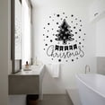 thumbnail image 3 of Bearachild Adhesivo de pared de árbol de Navidad, bricolaje, fiesta temática decorativa, vacaciones, Navidad, calcomanía, atmósferas, ventana, Fondo de Decoración del hogar Blanco Bearachild HA075057-02, 3 of 6