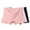 Hot Pink1, variant on Plebaso 3 Pack Women's Cotton Underwear Boxer Briefs High Waist Boyshorts Comfort Panties for XL-6XL