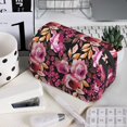 thumbnail image 7 of Sikiie Rose Flowers Print Flip Double-layer Pencil Case, All-purpose Stationery Bag for Study and Office, Zipper Design, Unisex, 7 of 7