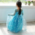 thumbnail image 5 of Disfraz de Elsa y Reina de las Nieves para niñas de 3 a 10 años, para Halloween, carnaval, fiesta, baile de graduación, cosplay, vestido de princesa, ropa para niños, 5 of 5