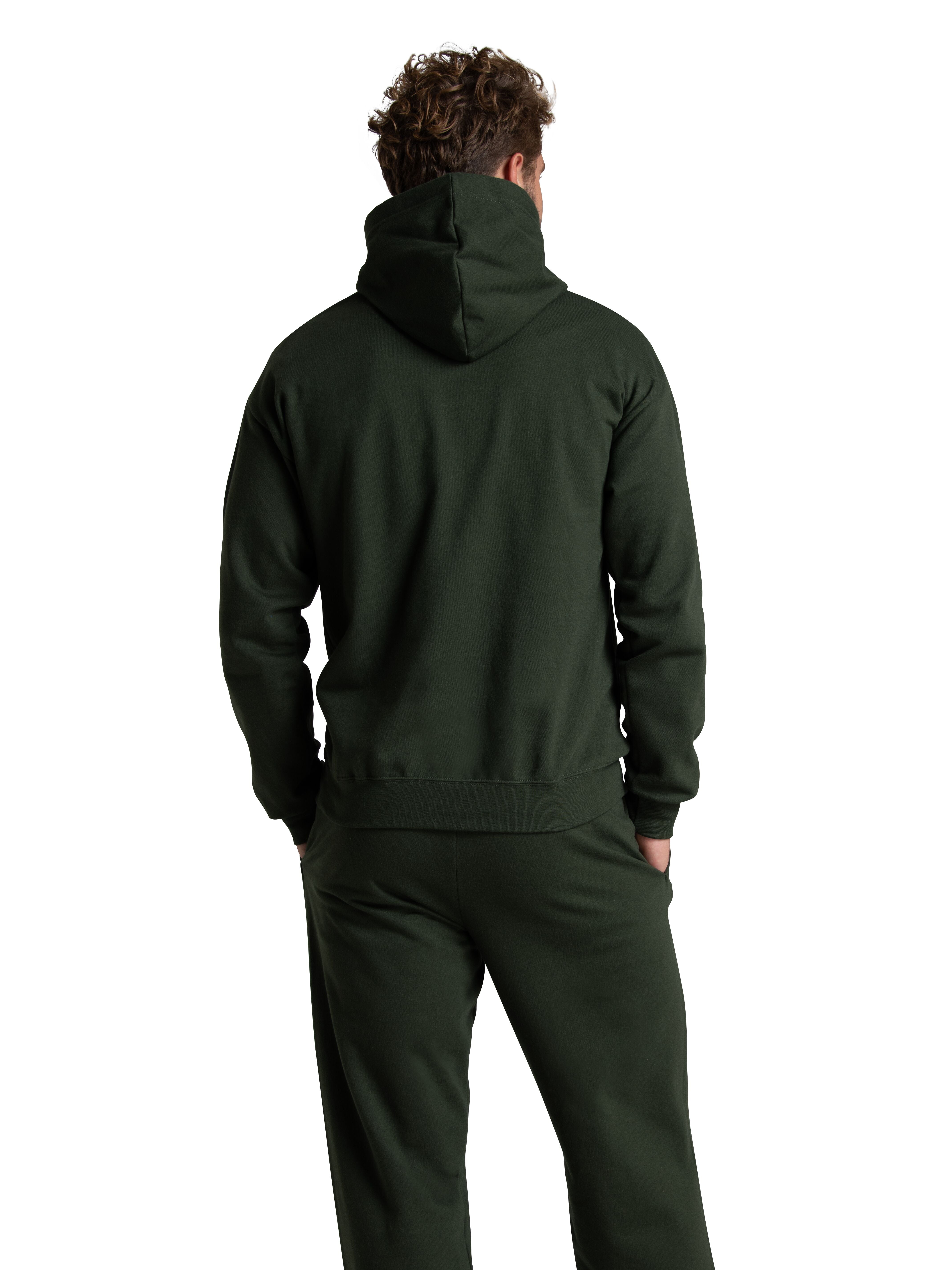 Fruit of the Loom Men's EverSoft Fleece Hoodie, Cozy Pullover Sweatshirt, Sizes S-3XL