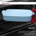 thumbnail image 5 of Gres vitrificado rectangular Baker KitchenAid, terciopelo azul, 5 of 5