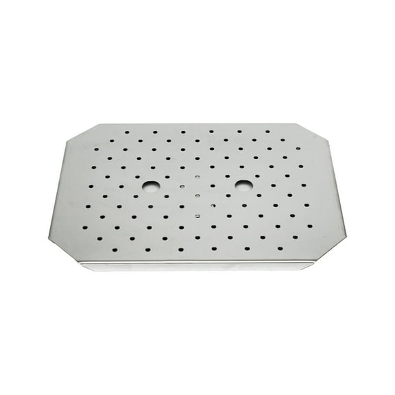 Excellante 10.5 x 8.25 x .38 inch false bottom plate, comes in each