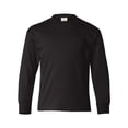 thumbnail image 1 of Hanes Mujer COMFORTSOFT Camiseta de manga larga XL Negro Hanes 5546, 1 of 1