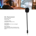 thumbnail image 3 of Mic Replacement, 2.5mm Omnidirectional 360 Degrees Rotatable Jack Gold Plated Jack Detachable Microphone Replacement  for Gaming Headsets, 3 of 8